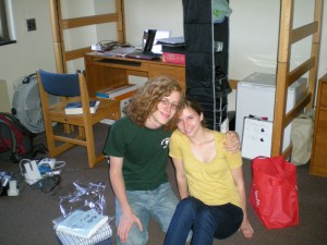 Aaron & Deanna Dorm Day1